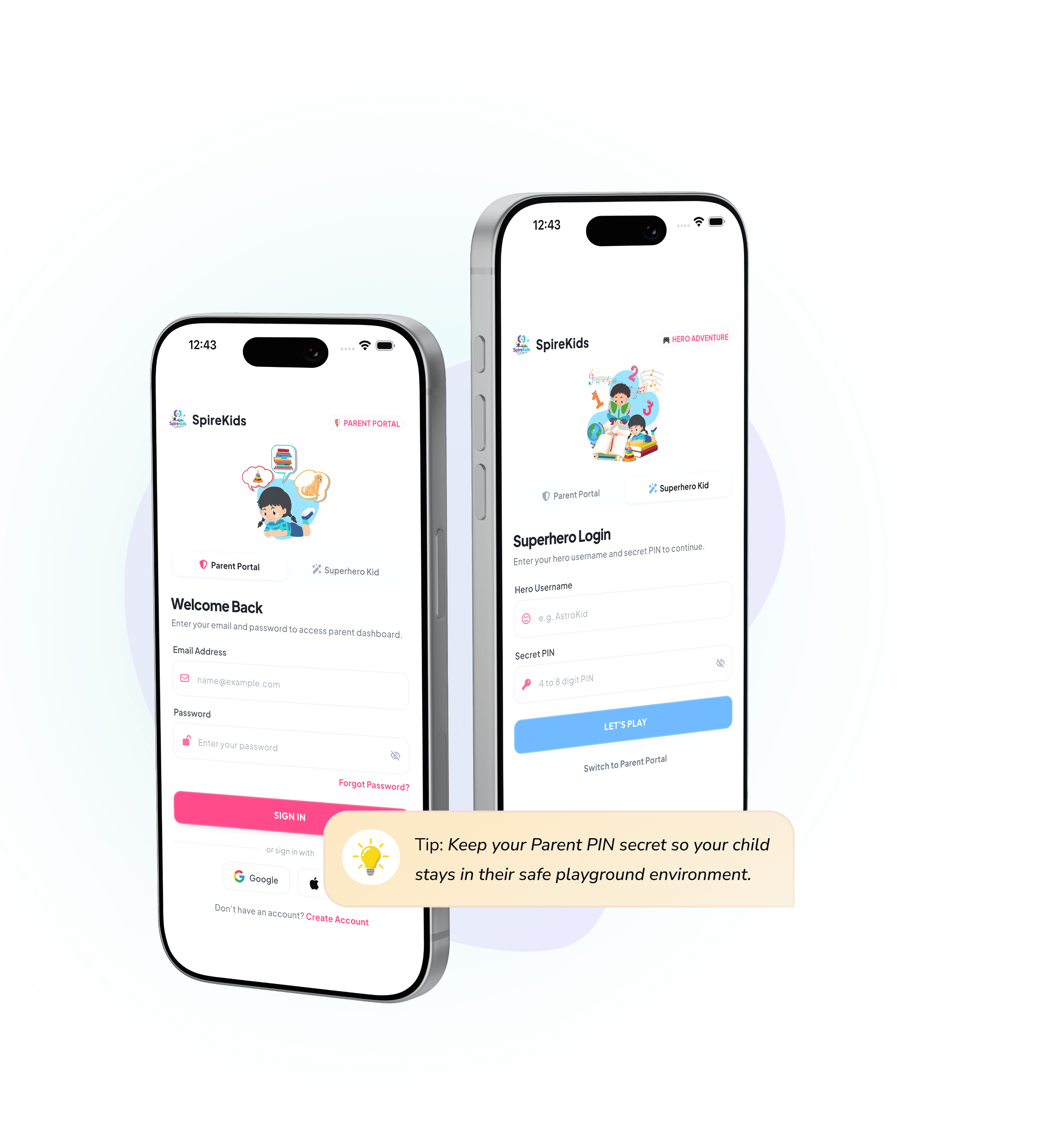 Switching Modes & Parental Gate